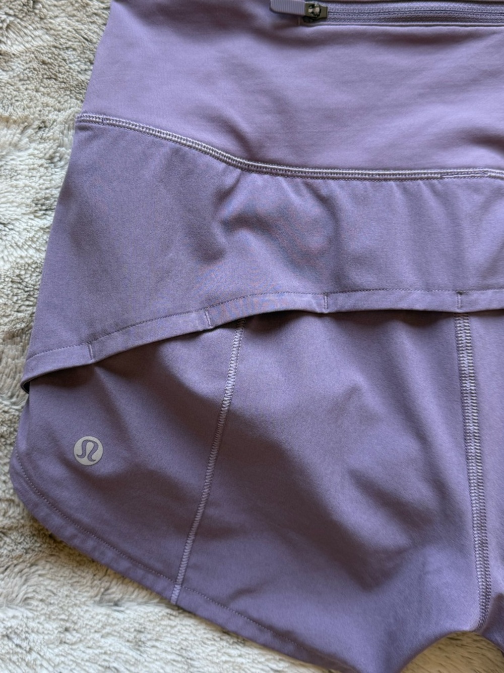 Lululemon Speed Up High-Rise Lined
Short 2.5" in Purple Ash Size 2 - Picture 9 of 16